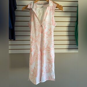 Puma Pink and White Palm Dress